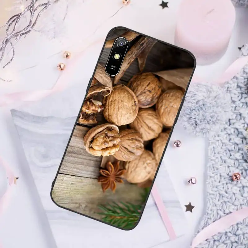 

walnut Phone Case For Xiaomi Mi Redmi Note 7 8 9 pro 8T 9T 9S 9A 10 Lite pro