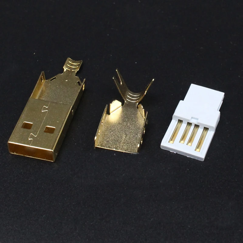 Стандартный порт USB типа B розетка для пайки разъем PCB стандартного позолоченный Hi