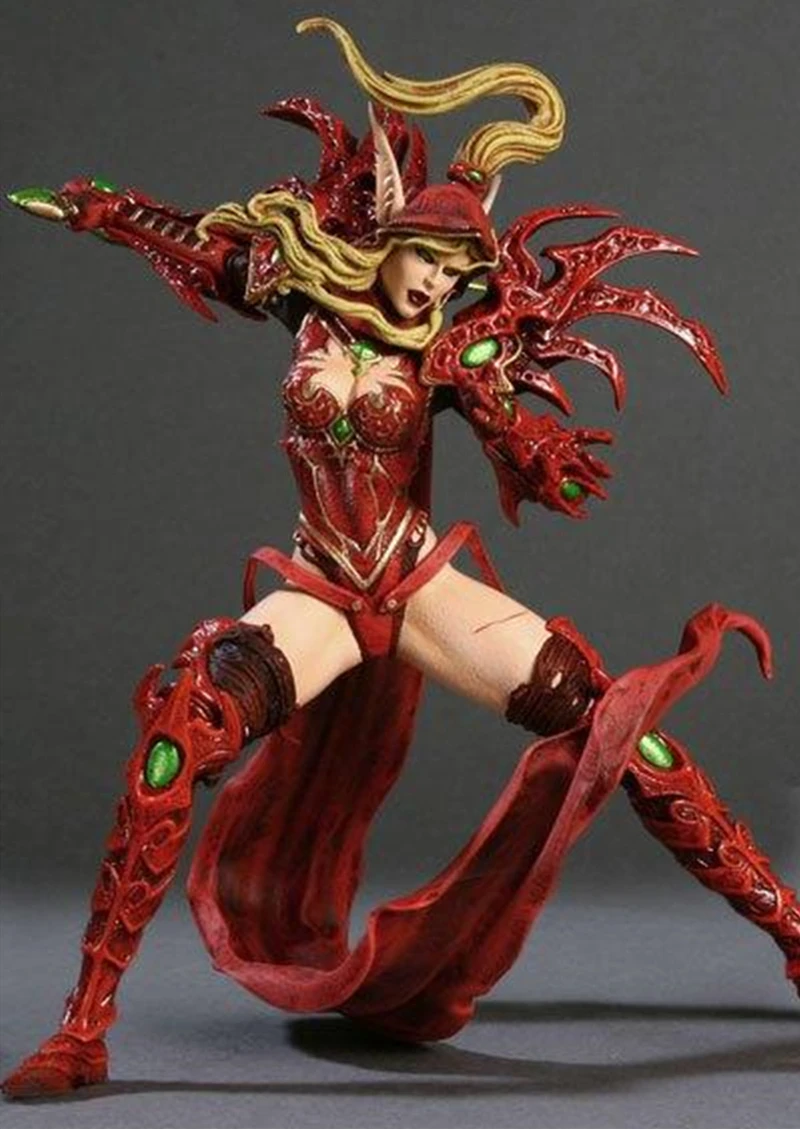 Фигурки из игры WOW модель Valeera Sanguinar Blood Elf Rogue Sylvanas Windrunner классические игровые