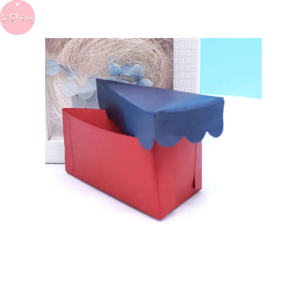 

Candy Box Slimline Card Dies Scrapbooking Birthday Paper Cards Embossing Metal Moldes Craft Stencil Clear Stamps and Dies New