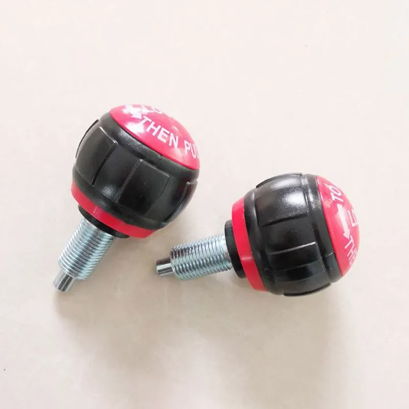 Пружинный замок в форме шара шпилька замки аксессуары для комнатных велосипедов