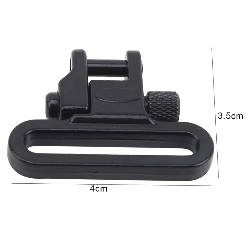 

2Pcs Adapter Kit Type Black Professional Quick Detachable Sling Swivel Hunting Accessories New Arrival Hot Sale