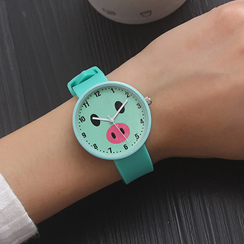 Детские часы для девочек новинка 2019 детские принцессы модные милые резиновые