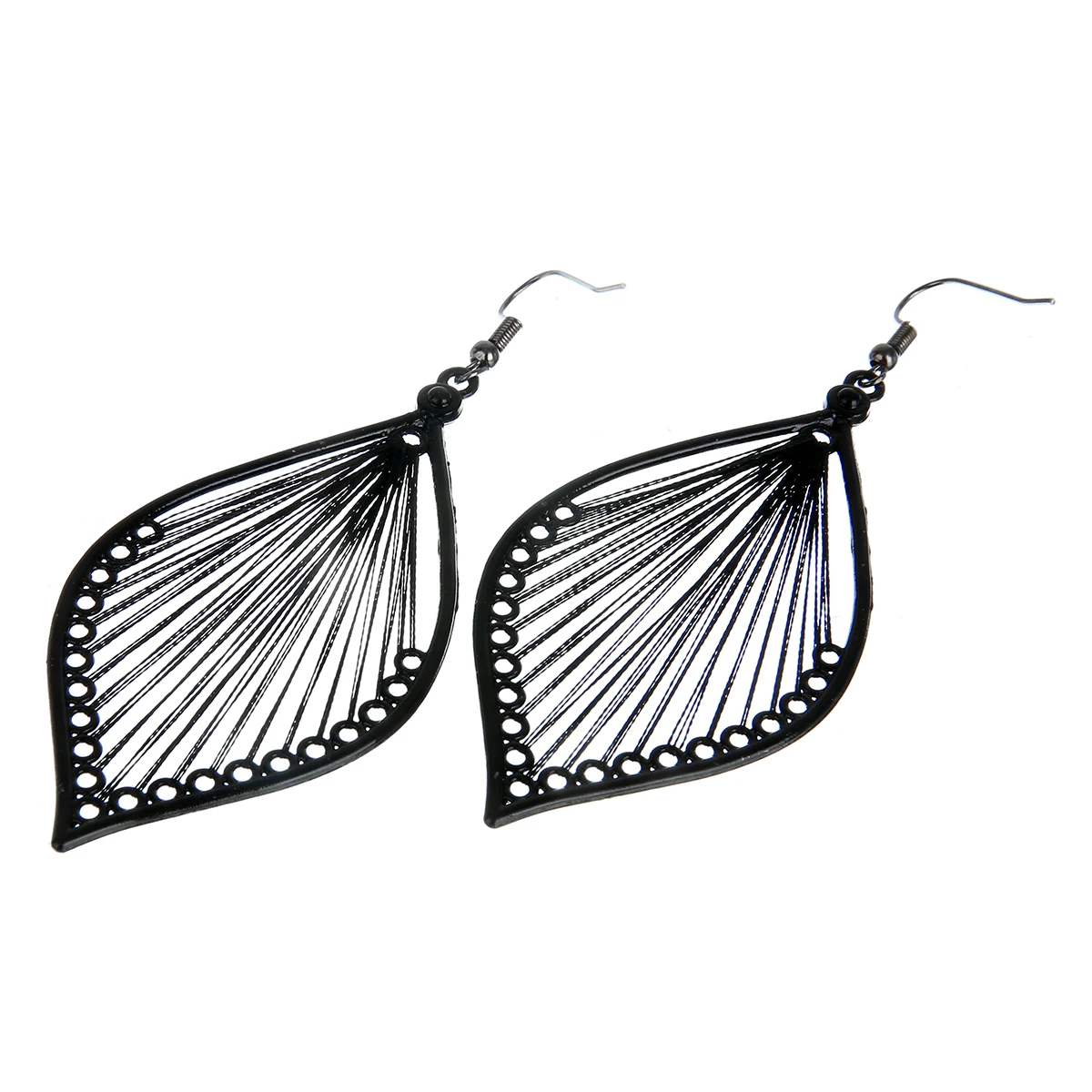 Sainio Модные женские очаровательные серьги с листьями шикарные элегантные