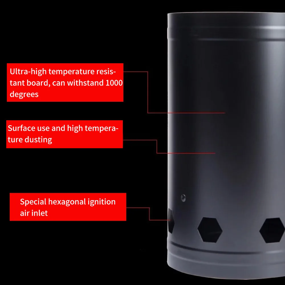 Угольный уголь воспламенение углеродное барбекю воспламенитель из алюминиевого