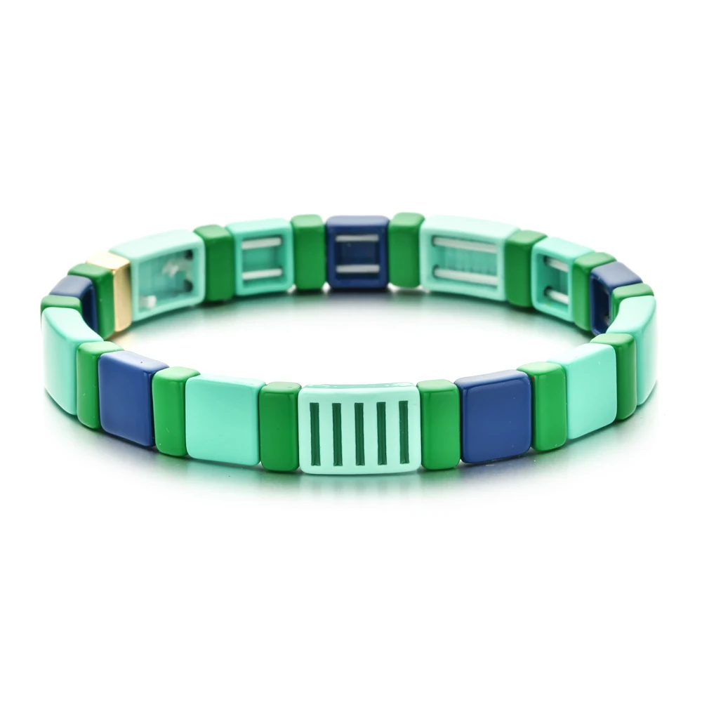 New Design Enamel Bead Bangles Bracelets for Women Party Fashion Jewelry Popular Gift Luxury Punk Accessories | Украшения и