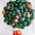 Матовые маленькие зеленые воздушные шары, рандомный, пастельно-серый шар, гирлянда, розовые, золотые, синие шары, украшение для свадебной вечеринки, детский праздник