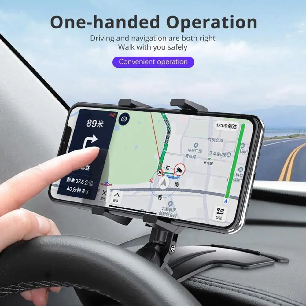 

Car Mobile Phone Holder 360 Degree Rotating GPS Bracket Car Support Mobile For Car Accessories Holder Phone Mount V7O2