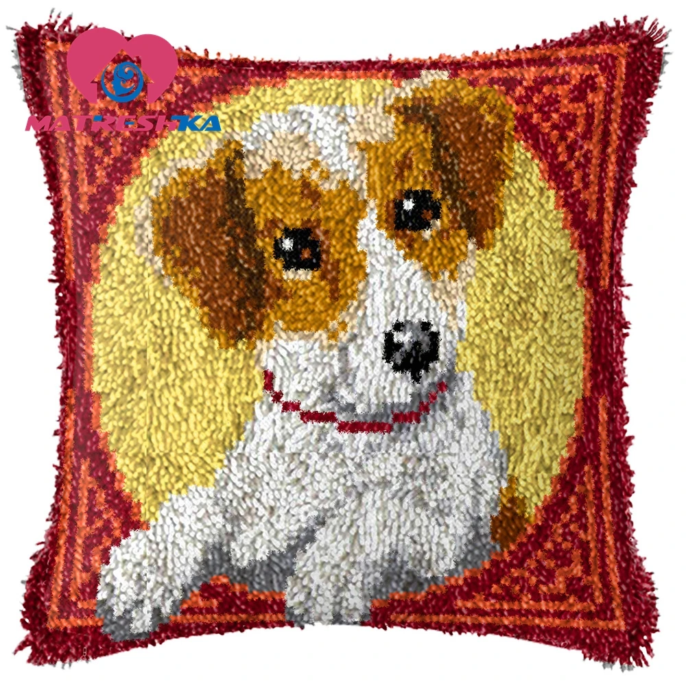 Набор для вышивки собачьими крючками фоамиран рукоделия Ковров подушек крестом