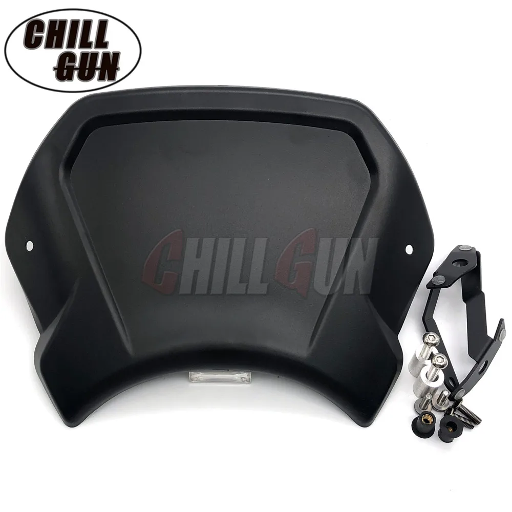 Мотоциклов Кафе Рейсер для лобового стекла дефлектор ветрового козырек подходит