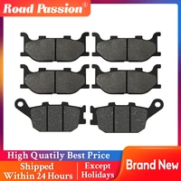 road passion motorcycle front and rear brake pads for yamaha fz6r xj6 n diversion 600 xj6 f xj6 s xj6 sp fa199 fa174