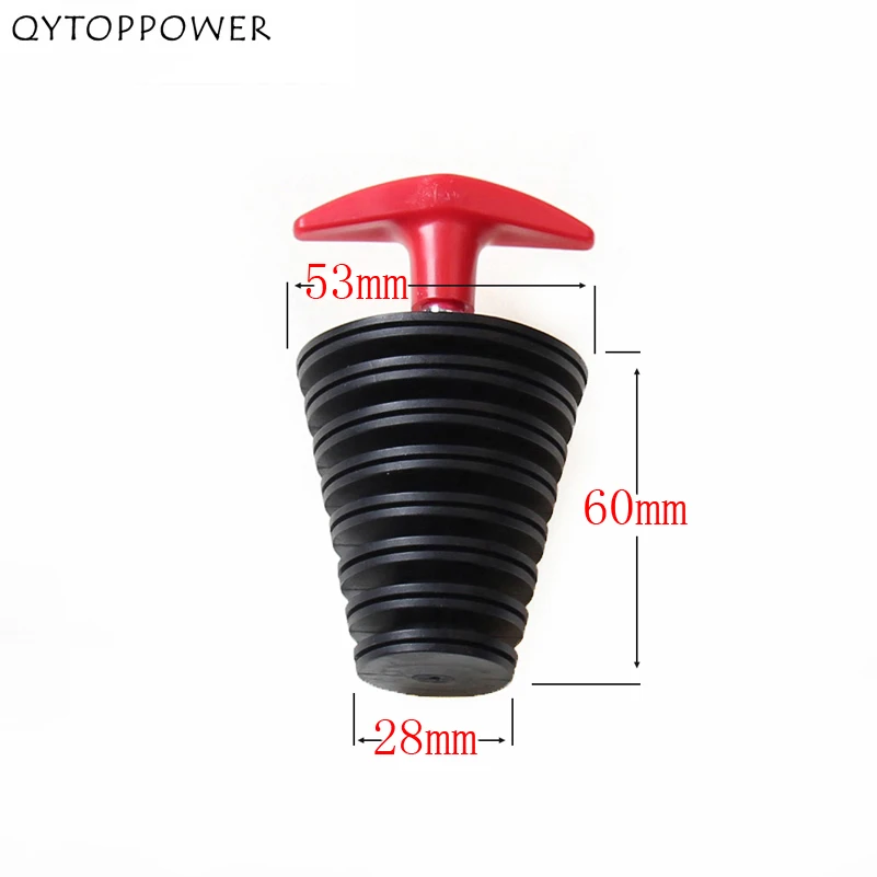 

High Qualtiy Big Exhaust tube plug Muffler washing WaterProof Plug for Dirt Pit Bike Motortcycle Supermoto ATV Free Shipping