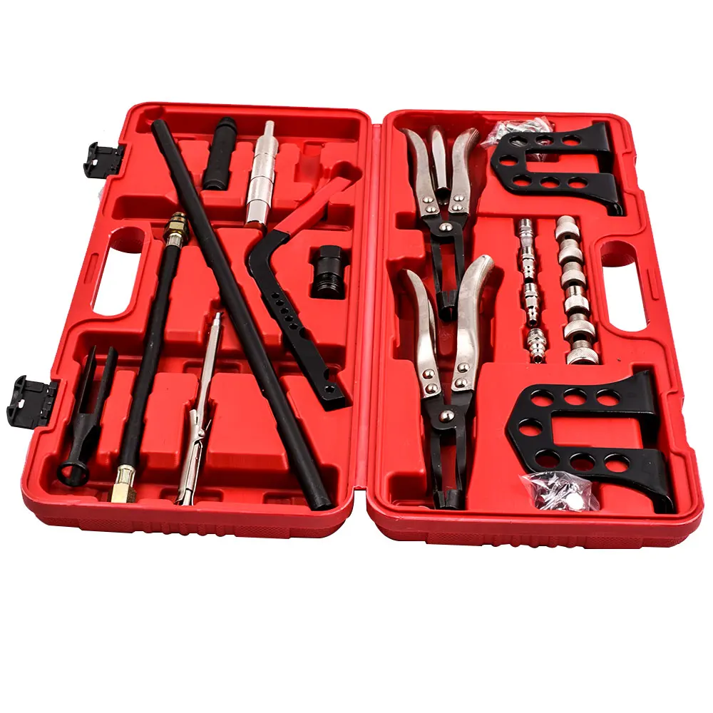 Набор инструментов для обслуживания головки цилиндра пружин клапанов стержень
