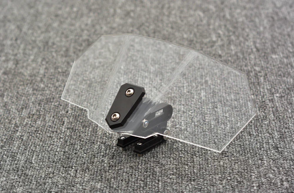 Набор прозрачных кронштейнов на лобовое стекло для мотоцикла защита экрана с