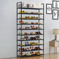 shoe hanger shoe rack 10030176cm 10 layer black shoe rack home storage organization clothing wardrobe storage hwc