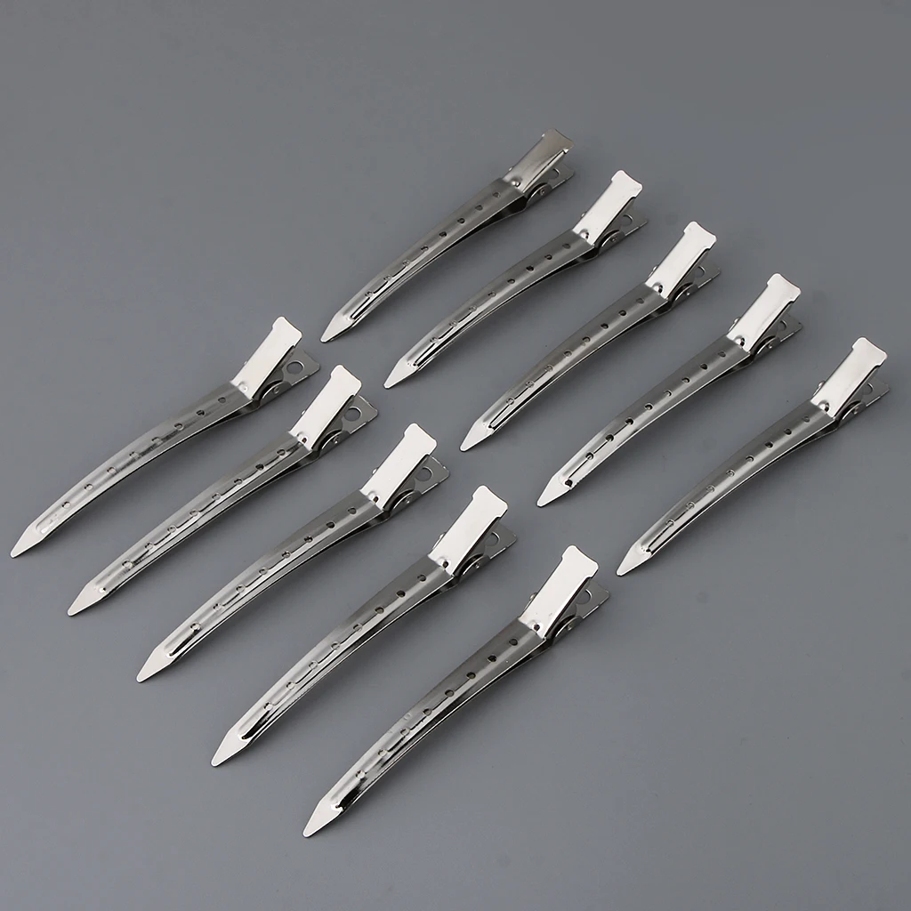 10x Duck Bill Hair Clips Grips Slide Pin Accessories Alligator DIY Tools 9cm |