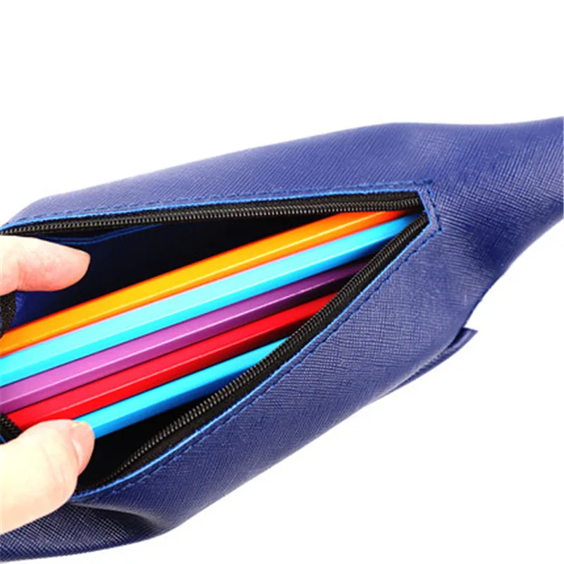 Креативный полиуретановый чехол для карандашей kawaii милые канцелярские