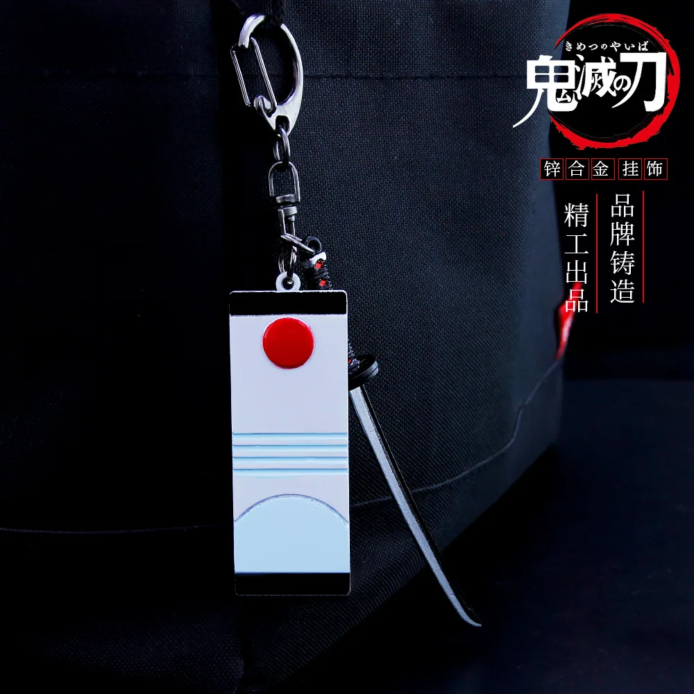 Аниме Демон Истребительница брелок в виде меча камадо Tanjirou оружие для косплея