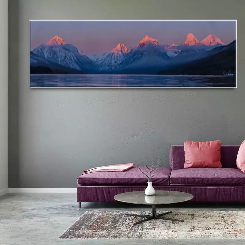 Минималистский закат пейзаж художественная картина декоративный Рисунок