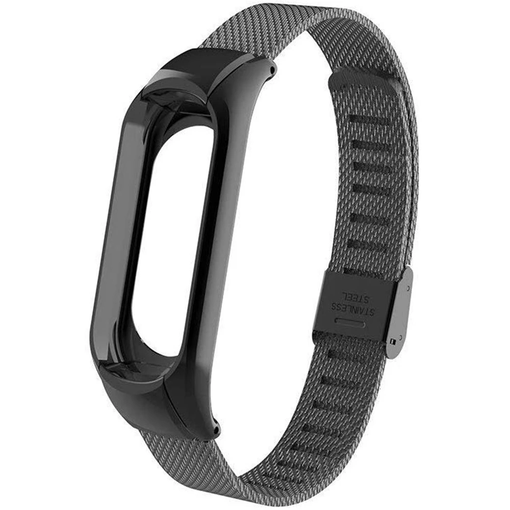 Сменный ремешок Xiaomi Mi Band 4 3 сменный Браслет с двойной эластичной пряжкой
