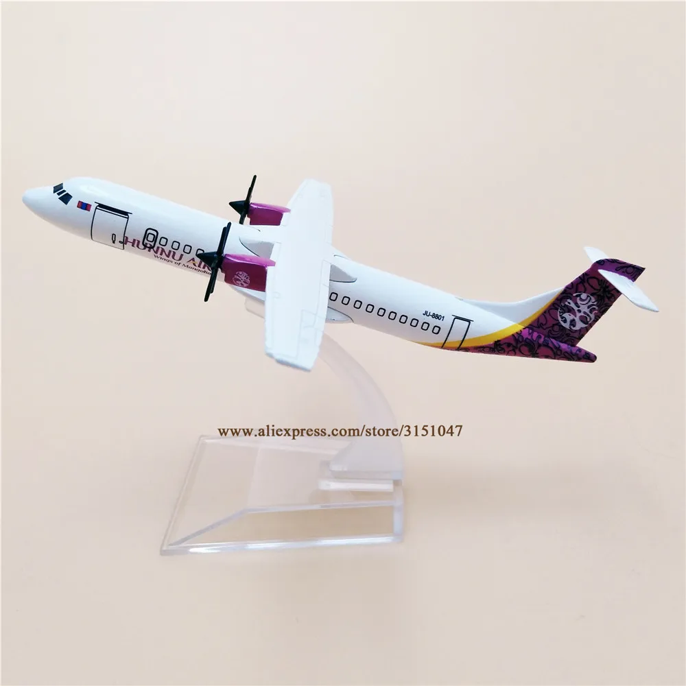 16 см Air HUNNU MIAT ATR ATR72 600 Airlines модель самолета из сплава металла литья под давлением