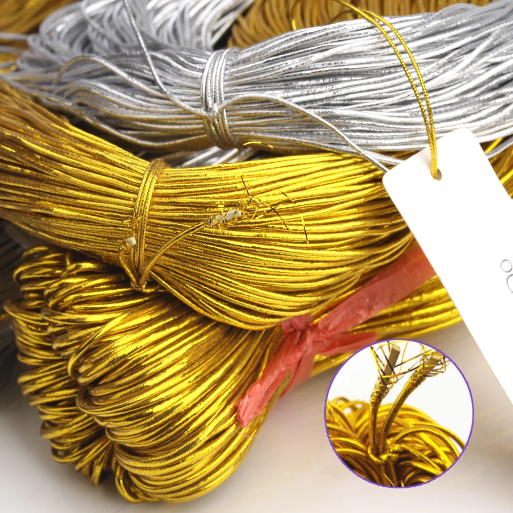 Эластичная резиновая веревка для рукоделия 10 метров 1 мм 5 |