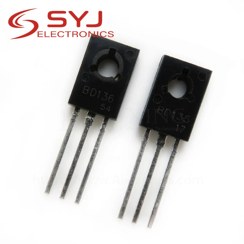 10 шт. / Лот BD135 BD136 BD138 BD131 BD132 BD137 BD139 BD140 TO-126 NPN Power Triode Transistor Новое и оригинальное |