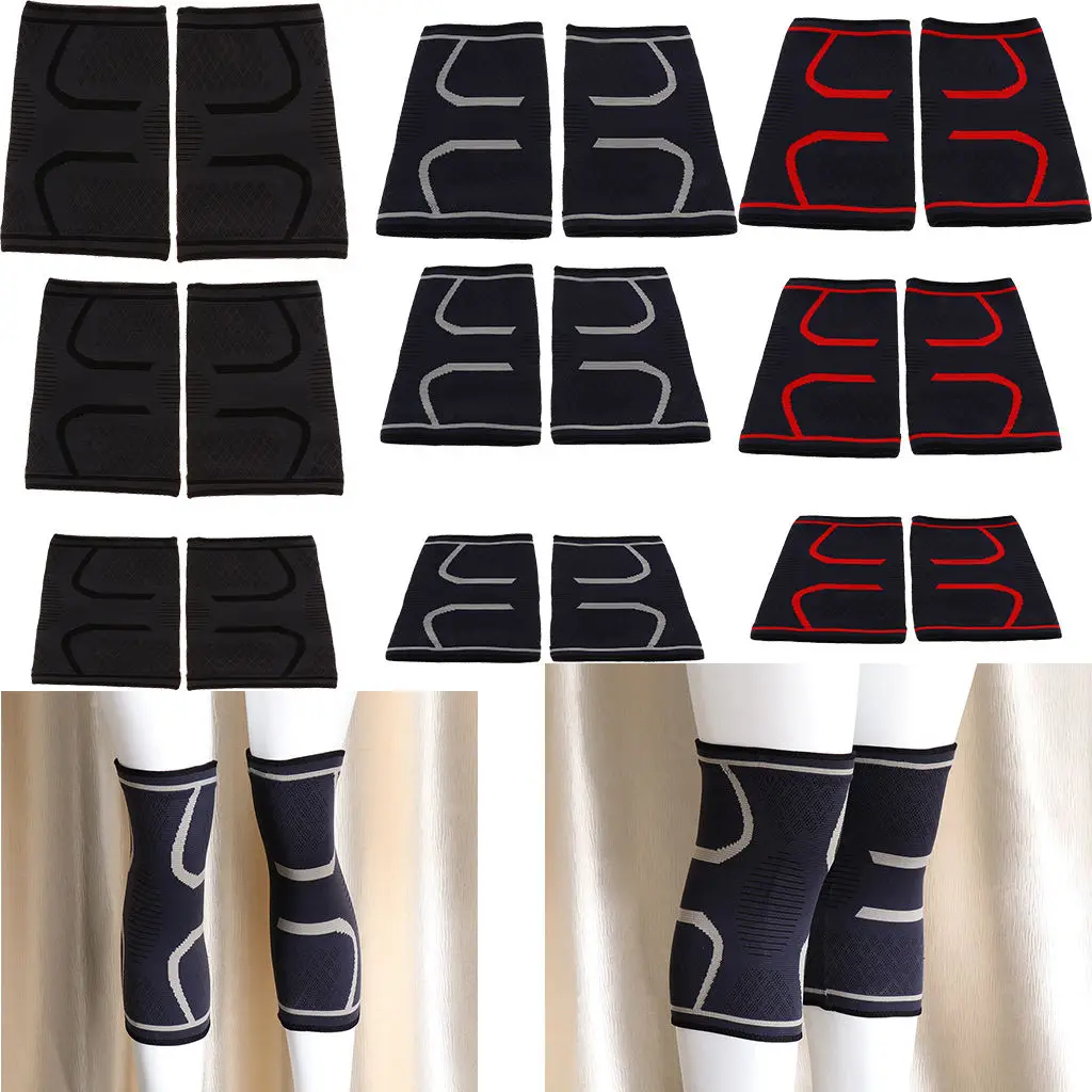 

Breathable Weaving Knee Brace Sleeve For Running Climbing Basketball Cycling