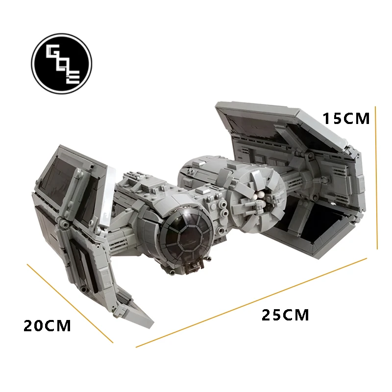 

STAR plan MOC-13952 TIE Bomber building blocks High-Tech Soldier Bomber Bricks Educational DIY Toys For Children Kids Xmas Gifts