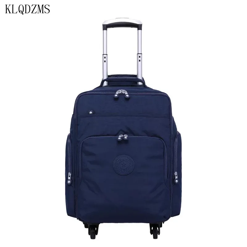 KLQDZMS Многофункциональный пансион чемодан путешествия Оксфорд водонепроницаемый
