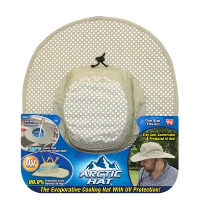 Летняя шляпа от солнца с широкими полями защита ультрафиолета полярная Кепка для