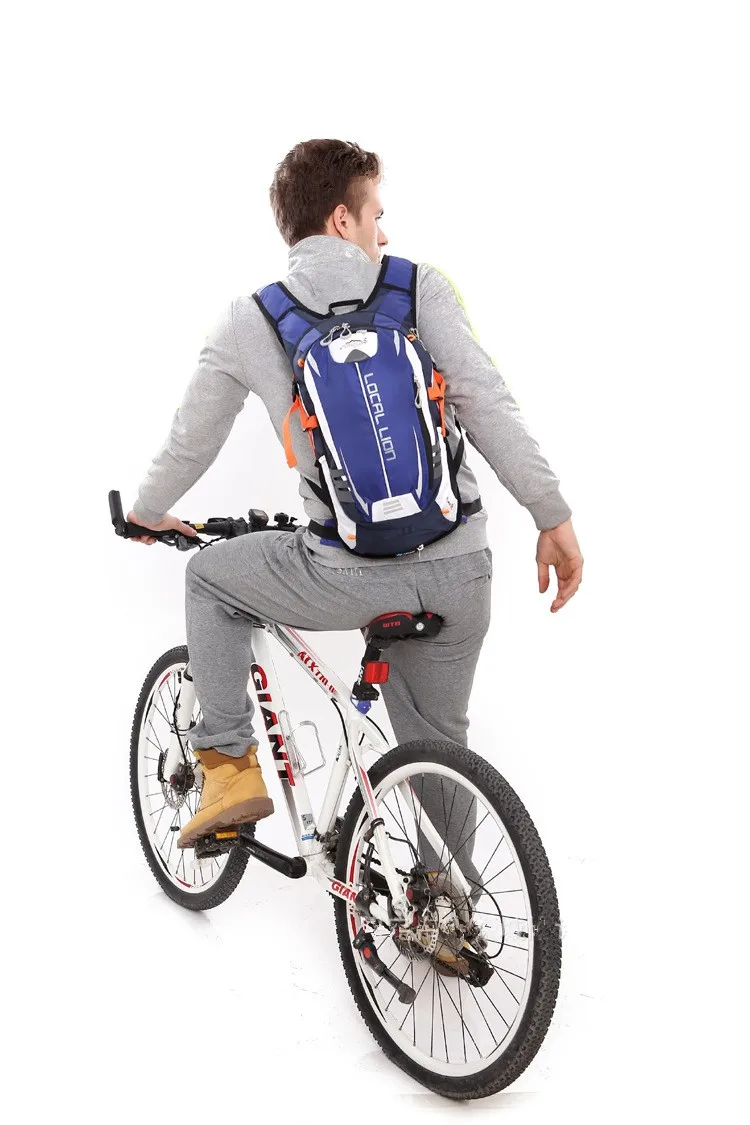 Рюкзак для верховой езды MTB для активного отдыха 18L дышащий рюкзак для верховой езды для езды на велосипеде сумка для велоспорта+ сумка для воды