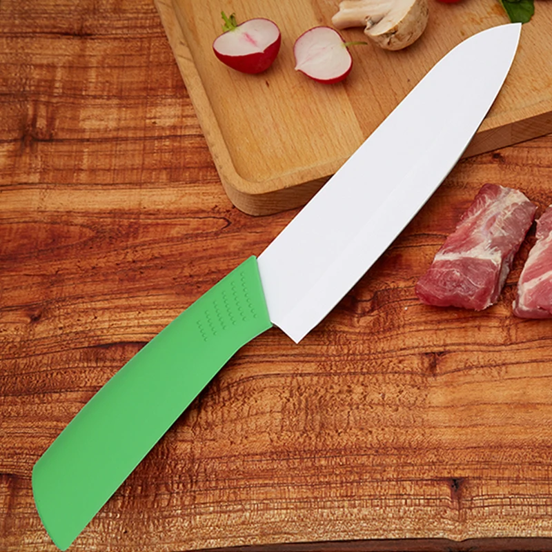 Ceramic Knives Kitchen 4 inch Chef Knife White Blade Colorful Handle Cooking Tools Paring | Дом и сад