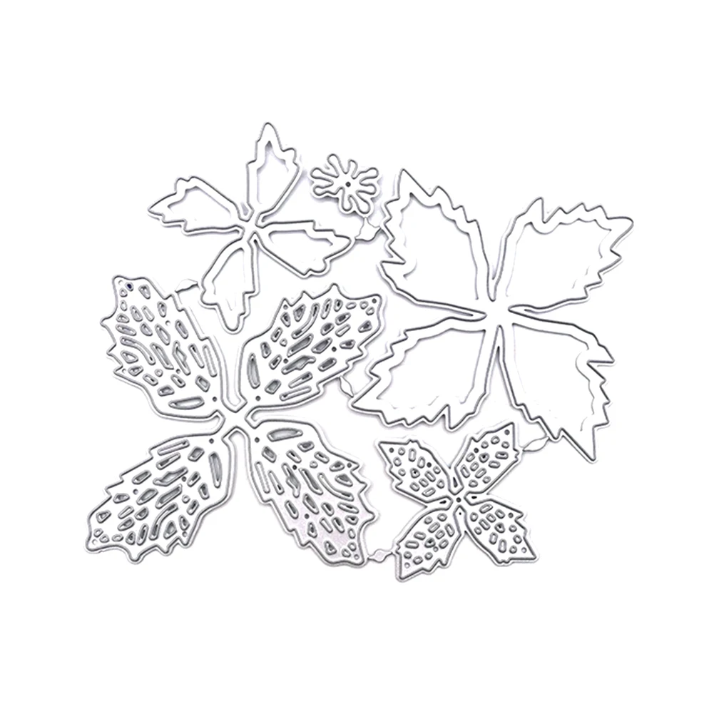 

Металлические пресс-формы в виде цветка, формы для высекания цветов, кленовый лист, снег, цветок, свадебные высечки