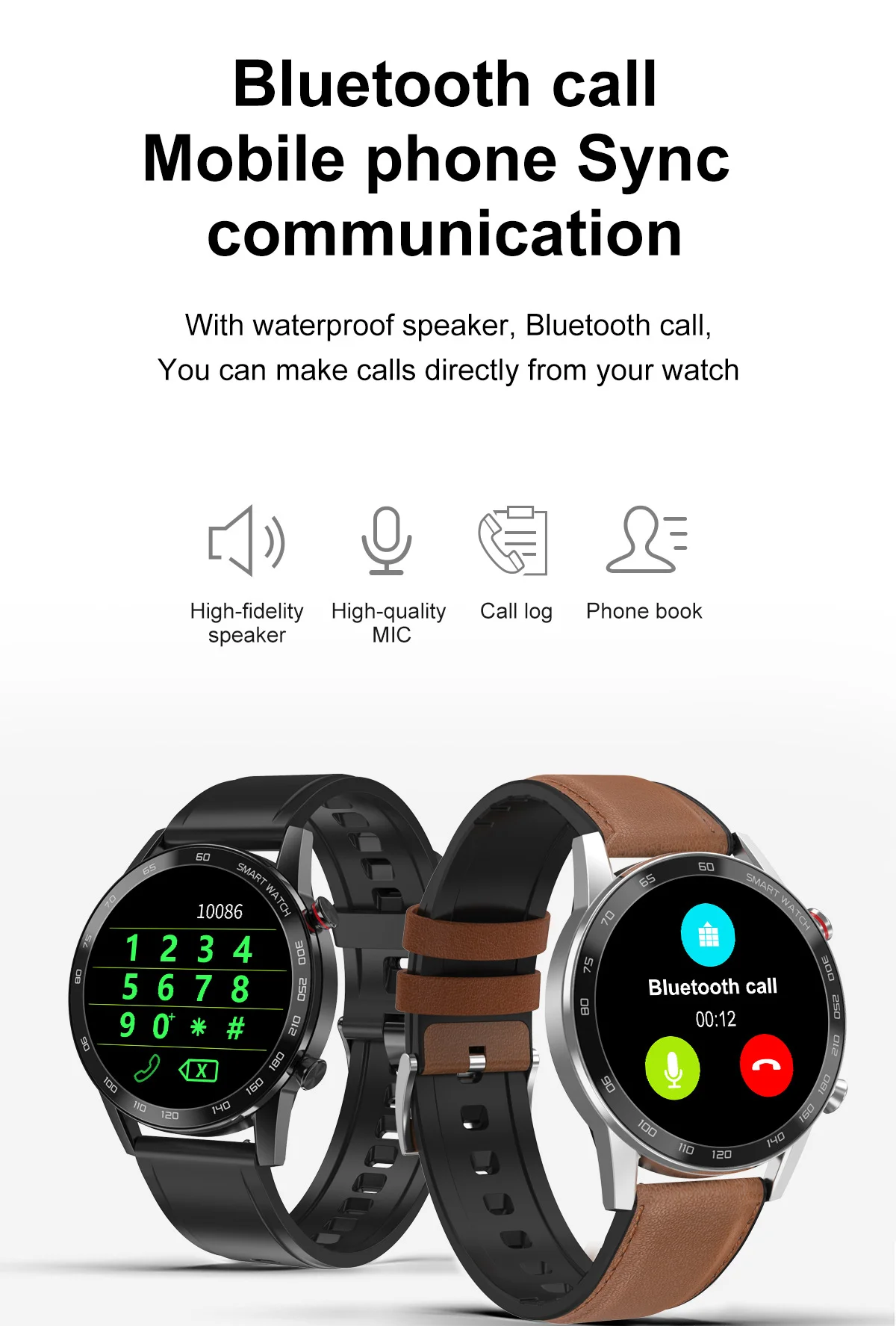 

2021 New DT95 Smart Watch IP68 Waterproof Bluetooth Call 360*360 ECG Heat Rate 1.3inch TFT Sleep Monitor VS L16 L13 Smartwatch