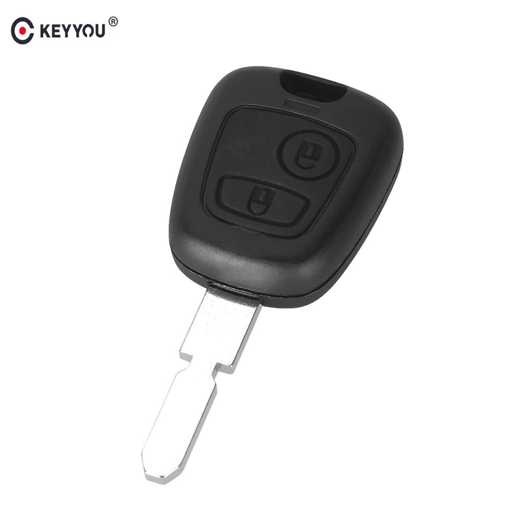 KEYYOU для Peugeot 406 407 307107 205 206 207 сменный автомобильный чехол ключей с дистанционным