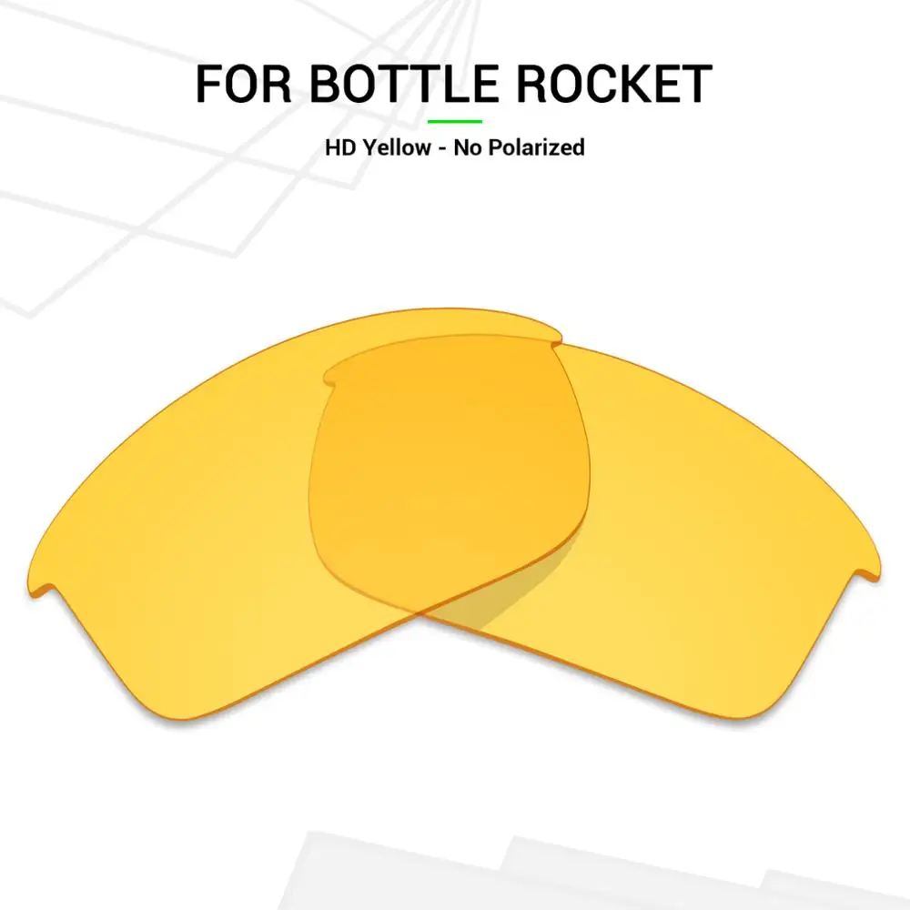 

Сменные линзы SNARK для солнцезащитных очков Oakley Bottle Rocket HD желтые