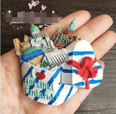 Финская Горячая продажа новейшая Магнитная Европейская торговля Helsinki Scenic Туризм