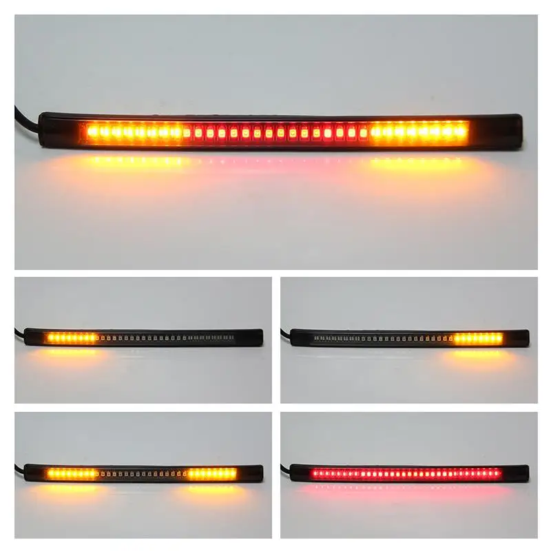 Onever мотоциклетный светильник интегрированная полоса 3528 SMD 48 светодиодный