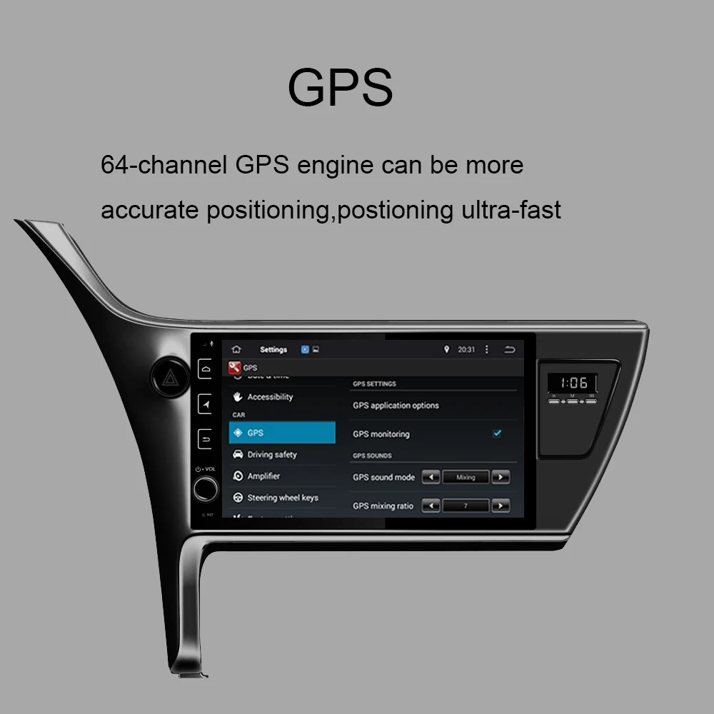 8 Core RAM 4GB Android 10.0 Car GPS Navigation For TOYOTA COROLLA 2017- Auto Radio Stereo Multimedia Player | Автомобили и