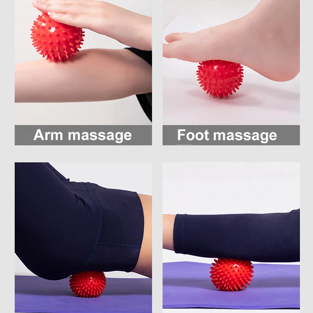 

Fitness Pilates Foam Roller Blocks Suit Yoga Column Massage Relax Ball Yoga Stick For Back Waist arm Leg Foot Massage Trainer