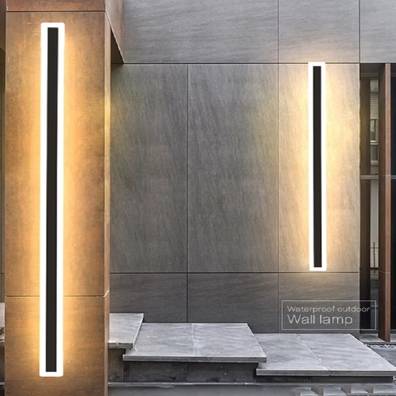 Водонепроницсветодиодный светодиодная настенная лампа ip68 уличный светильник