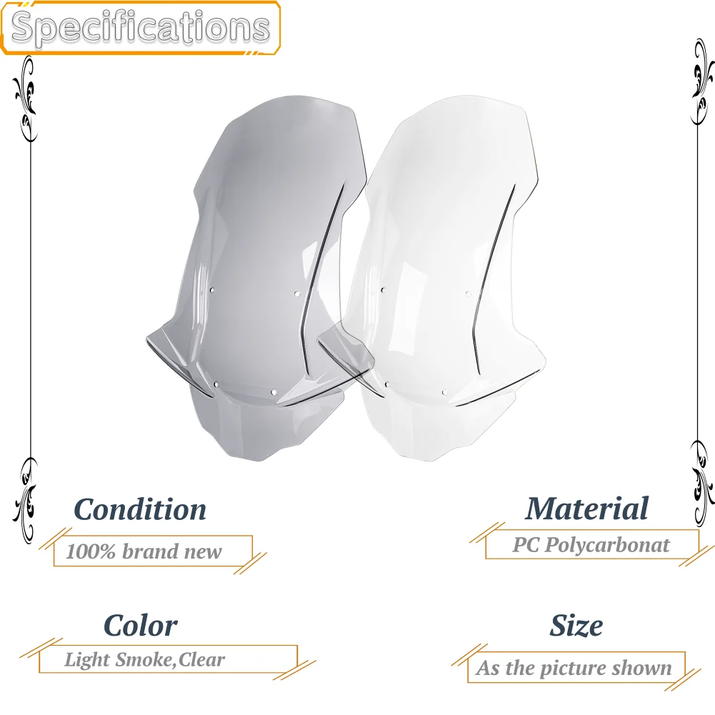 Дефлекторы ветра для мотоциклов Honda X ADV 2018 козырек ветрового стекла 750-X-ADV750 XADV750 2017