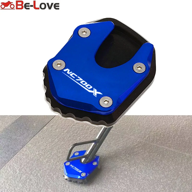 

Motorcycle Accessories Side Stand Enlarger Kick Stand Extension Plate Enlarge Pad For Honda NC750X NC750 X 2021 2022 NC750-X