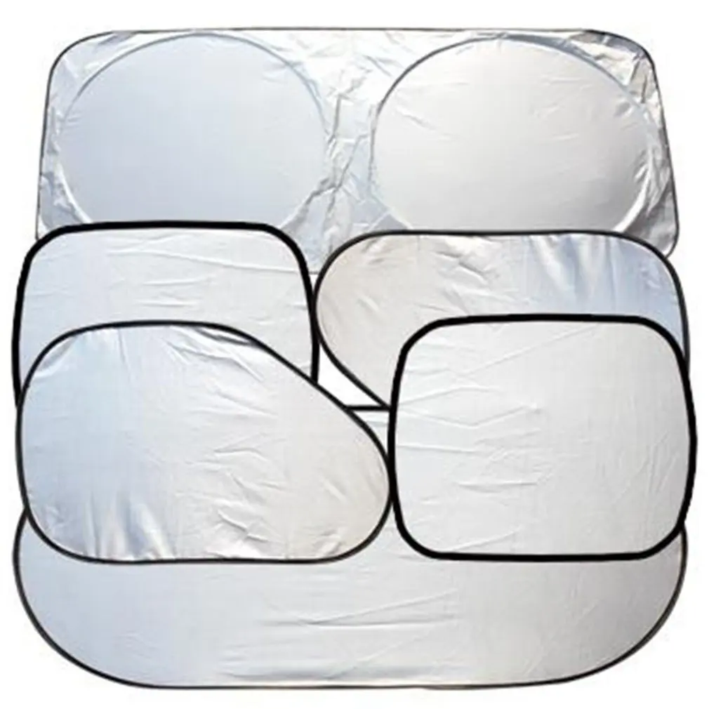 

6 шт., автомобильные Светоотражающие занавески на лобовое стекло