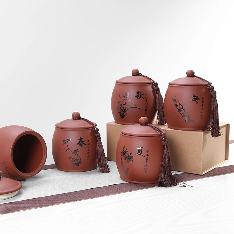 Керамическая банка для чая хранения кофе сахара контейнеры Фарфоровая коробка