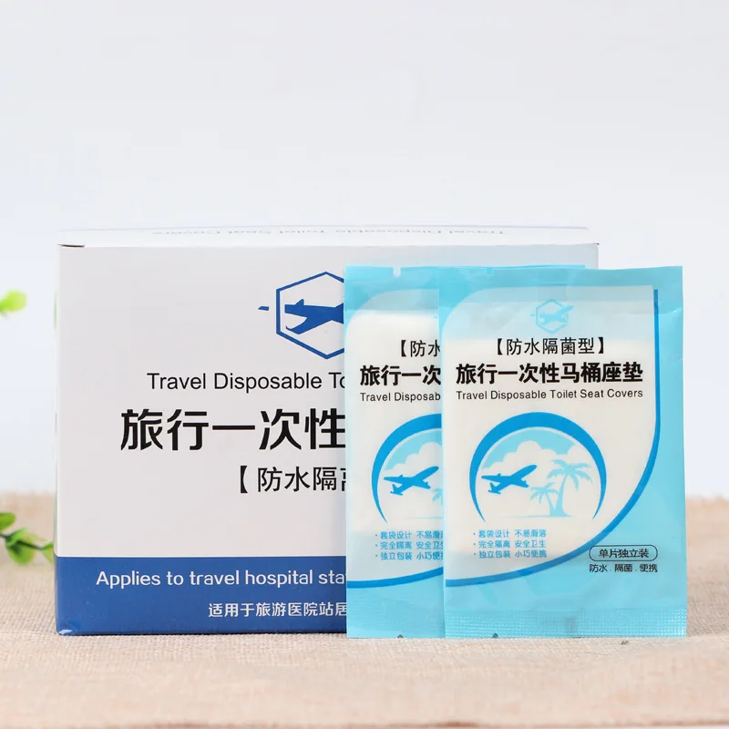 

50 шт., одноразовые пластиковые наклейки на сиденье унитаза