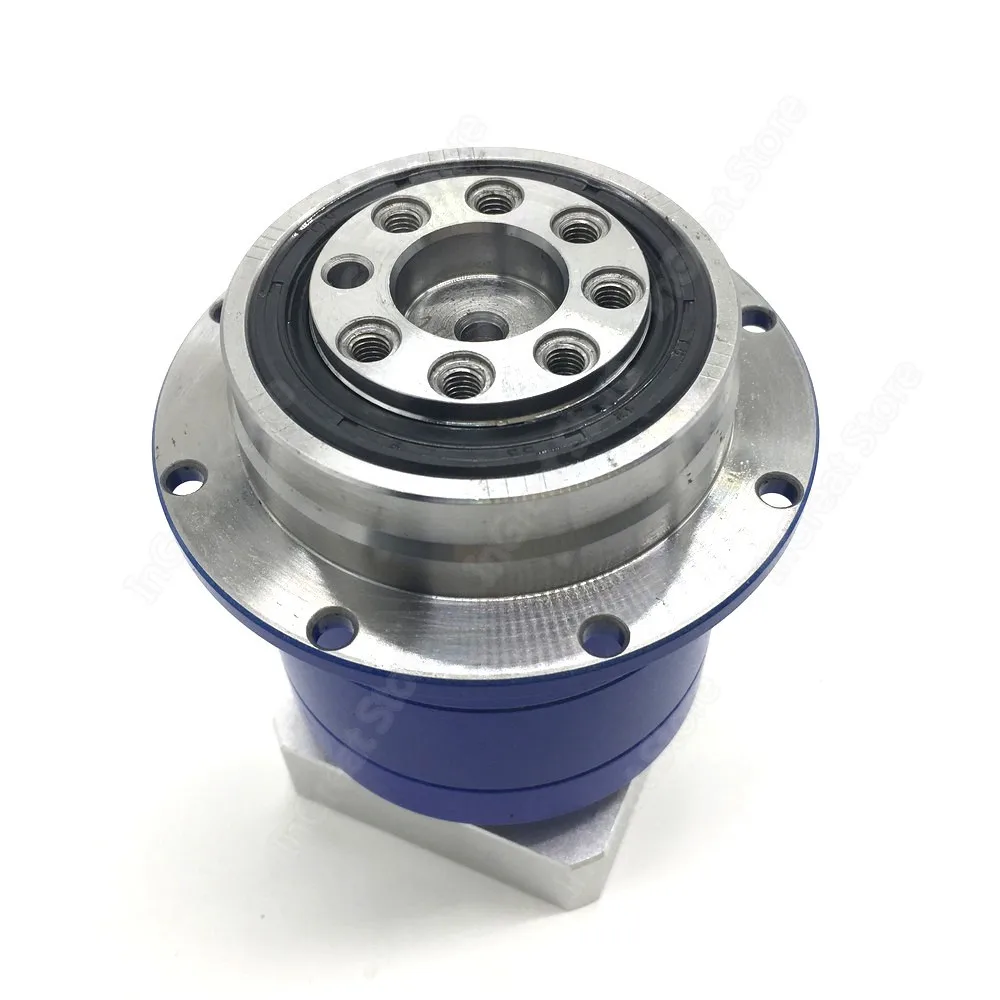 Helical Gear 70:1 Ratio Flange Output Planetary Gearbox Reducer Rotating Platform for 60mm 200W 400W 600W Servo Motor CNC Robot |