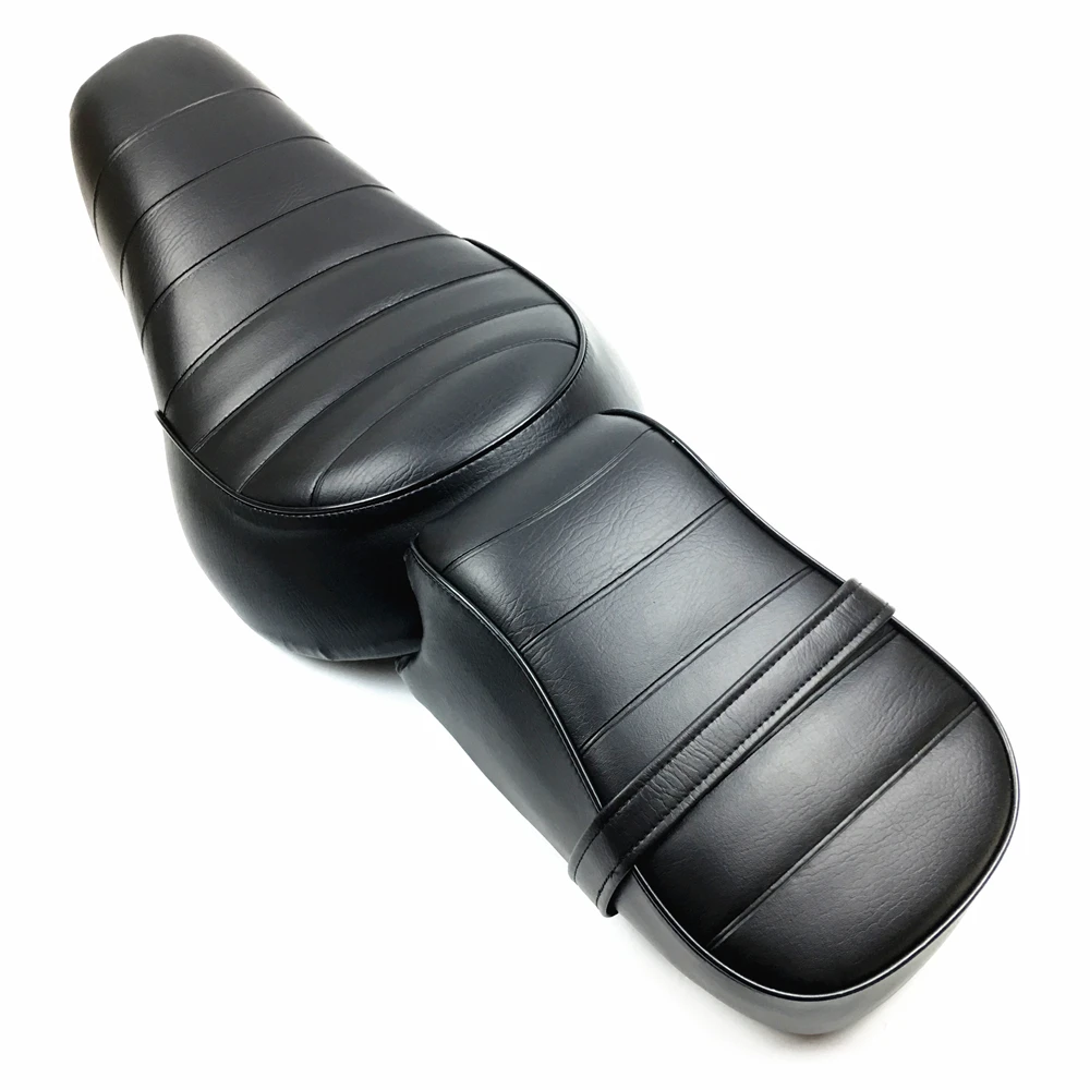 Кожаное сиденье для мотоцикла седло привода переднее заднее ПАССАЖИРСКОЕ