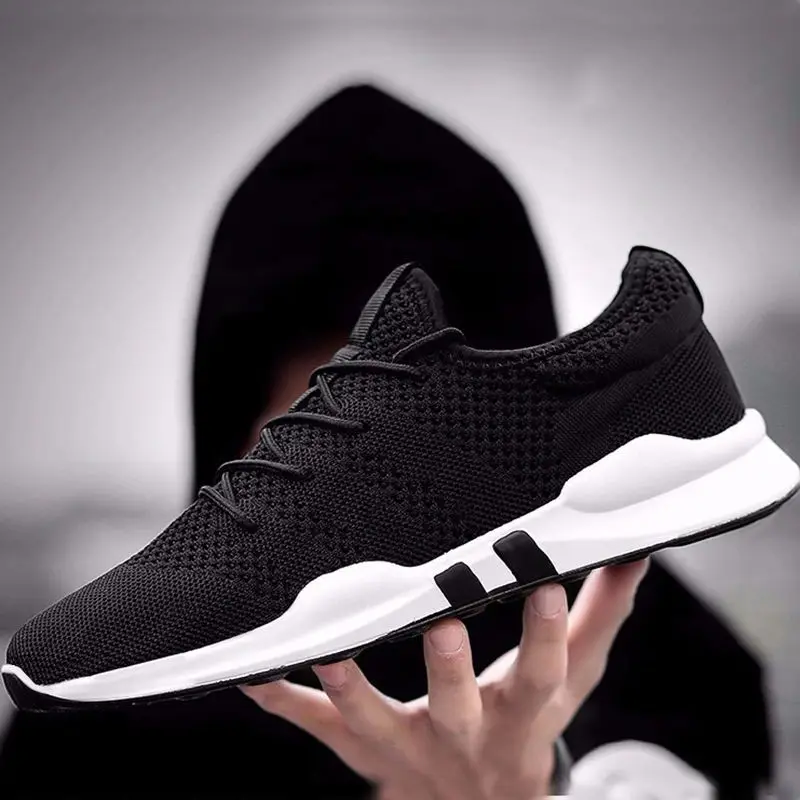 

2021 новые модные сетчатые Мужские Спортивные Повседневные кроссовки мужские туфли из парусины спортивная обувь из воздухопроницаемой ткан...